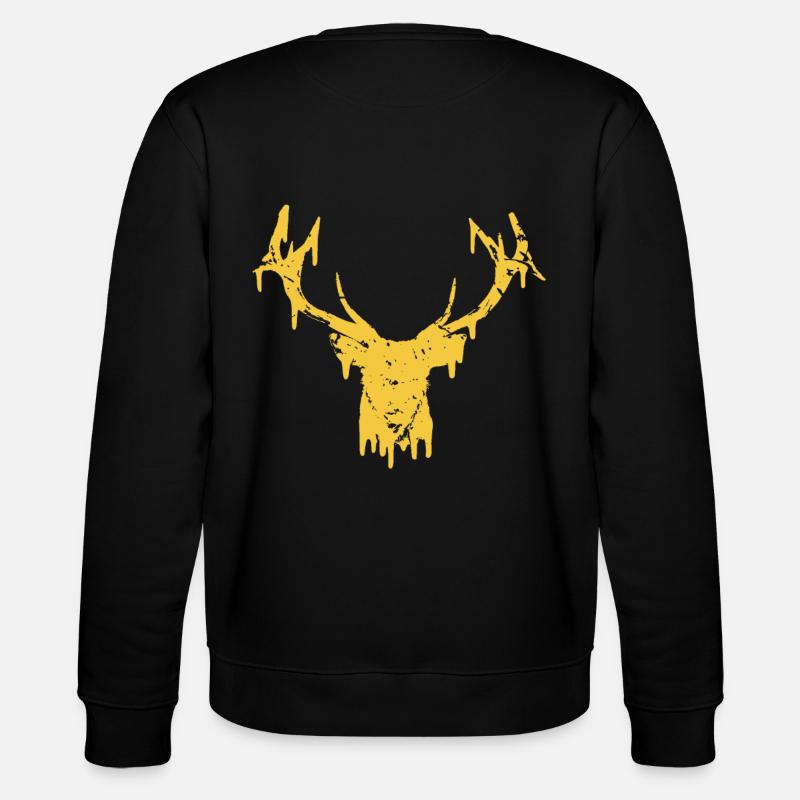 #superior: Deer - Stanley/Stella Unisex Bio-Sweatshirt CHANGER  - Schwarz