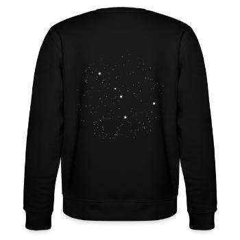 KREBS Sternbild Cancer - Stanley/Stella Unisex Bio-Sweatshirt CHANGER  - Schwarz - Hinten - Marisol (170cm)
