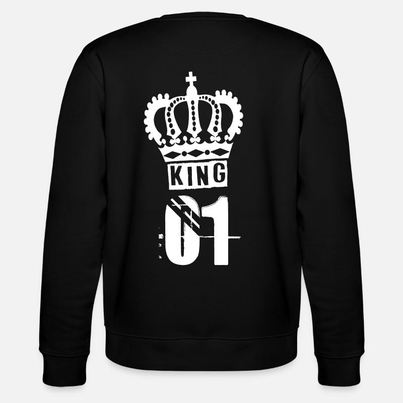 KING - Stanley/Stella CHANGER Unisex Organic Sweatshirt - black