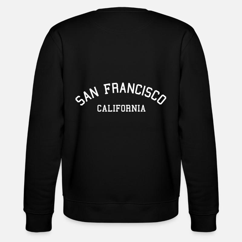 San Francisco California - Sweat bio CHANGER Stanley/Stella Unisexe - noir