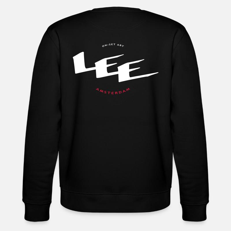 LEE On-Set-Kunst Amsterdam - Stanley/Stella Unisex Bio-Sweatshirt CHANGER  - Schwarz
