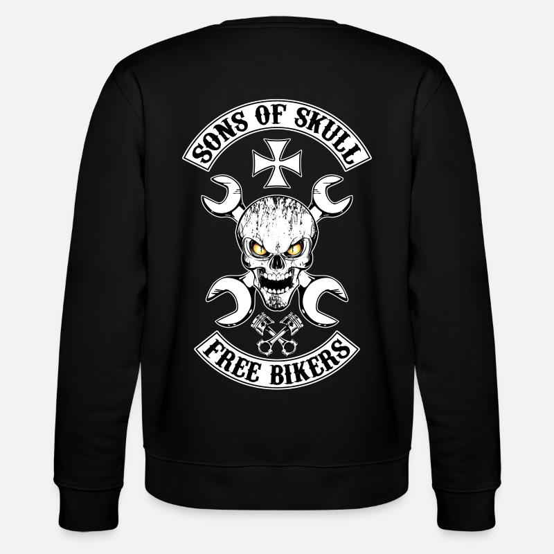 Free Bikers - Sweat bio CHANGER Stanley/Stella Unisexe - noir