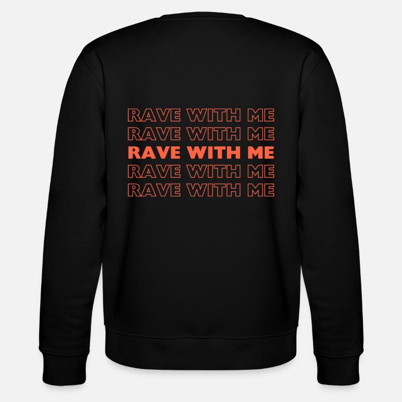 Rave avec moi - Sweat bio CHANGER Stanley/Stella Unisexe - noir