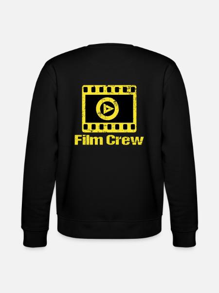 Film Production Crew Members Producer Film Crew - Stanley/Stella CHANGER Unisex Organic Sweatshirt - black