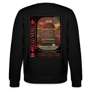 Fantasy scene graphic design - Stanley/Stella CHANGER Unisex Organic Sweatshirt - black - Back - Marisol (170cm)