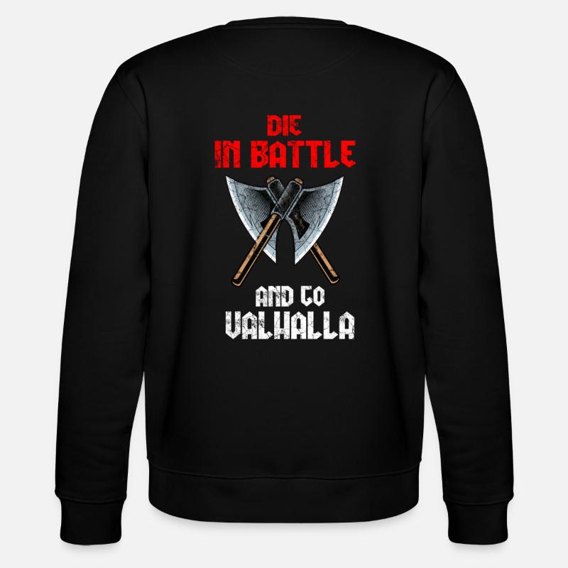 Wikinger - Stanley/Stella Unisex Bio-Sweatshirt CHANGER  - Schwarz