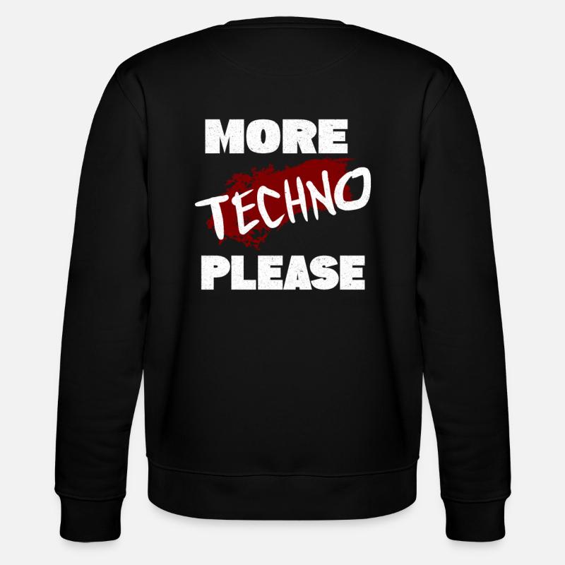 Techno - Sweat bio CHANGER Stanley/Stella Unisexe - noir