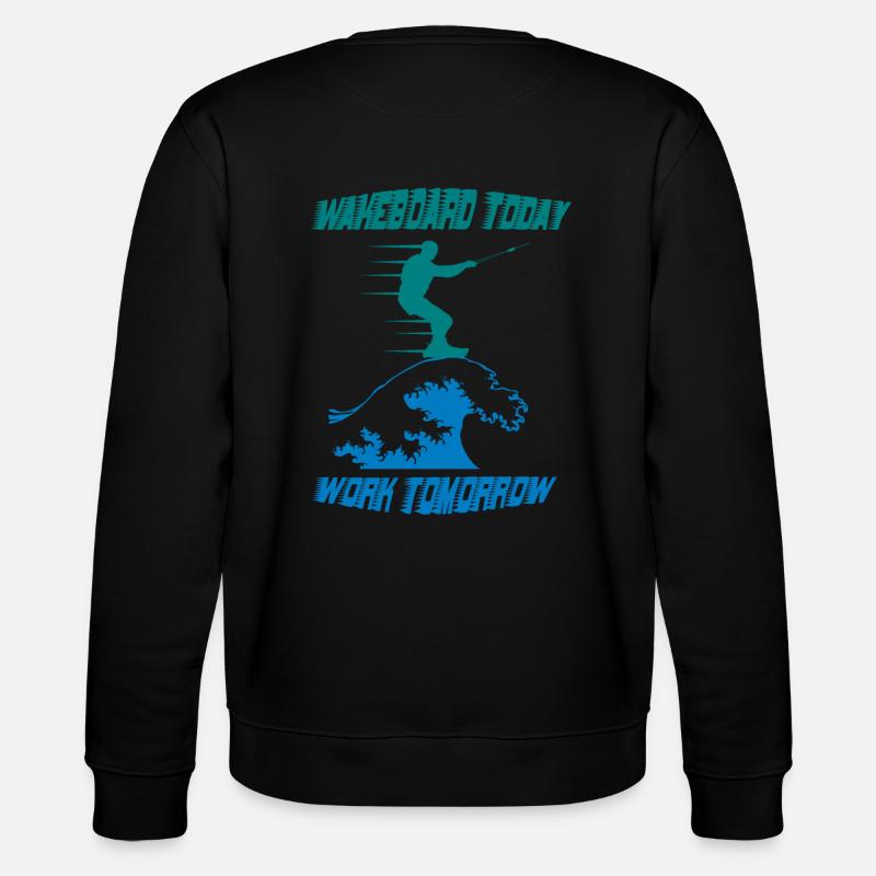 Wakeboard - Stanley/Stella Unisex Bio-Sweatshirt CHANGER  - Schwarz