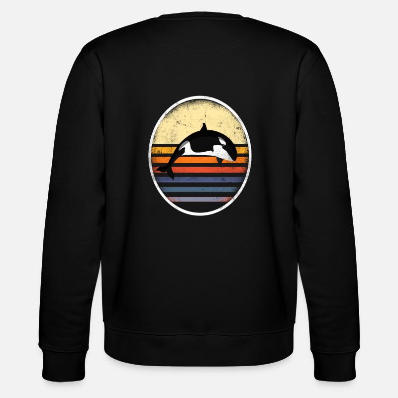 Orcas - Stanley/Stella CHANGER Unisex Organic Sweatshirt - black