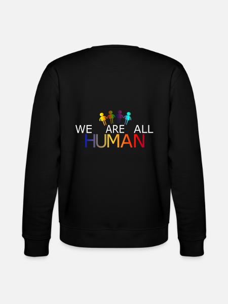 LGBT Gay Pride - Stanley/Stella CHANGER Unisex Organic Sweatshirt - black