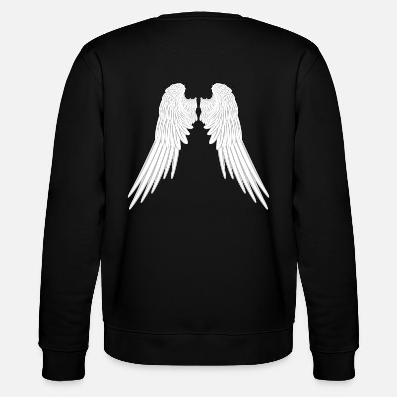 Ailes d'anges - Sweat bio CHANGER Stanley/Stella Unisexe - noir