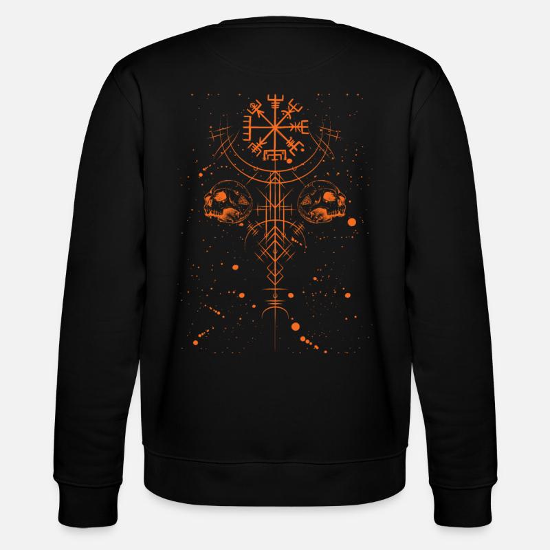 Road to Valhalla - Stanley/Stella Unisex Bio-Sweatshirt CHANGER  - Schwarz