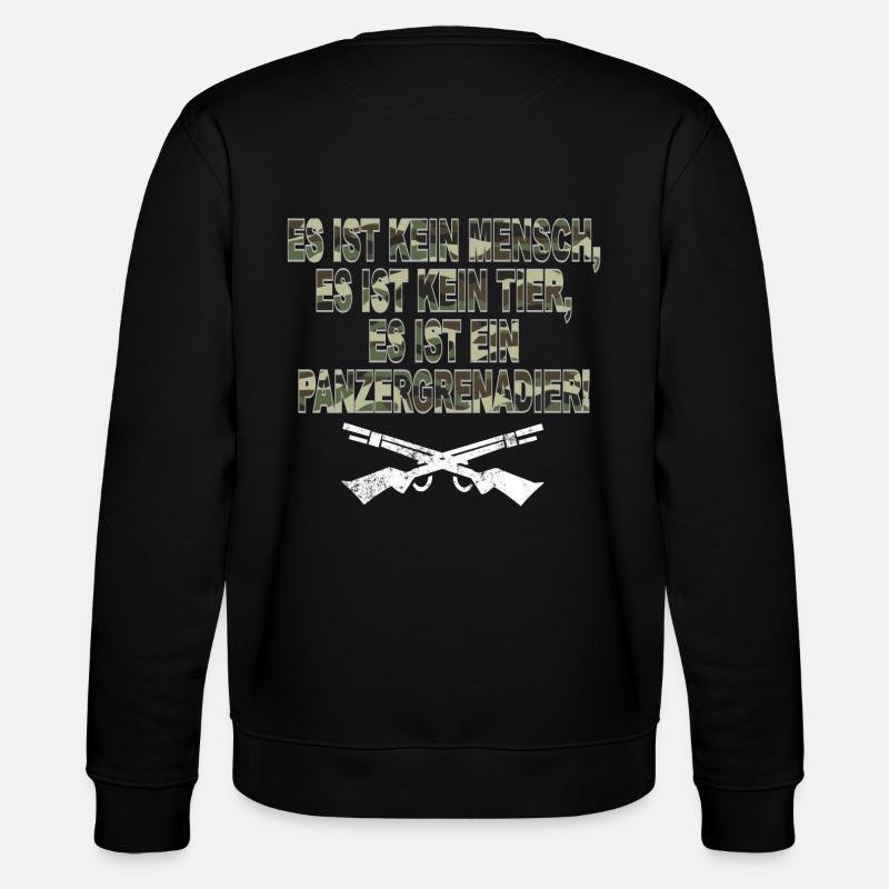 Panzergrenadier - Stanley/Stella Unisex Bio-Sweatshirt CHANGER - Schwarz