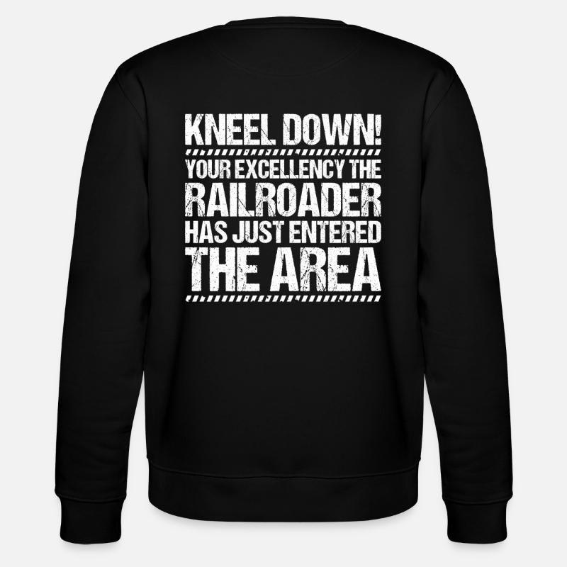 Cheminot Conducteur de train Cheminot - Sweat bio CHANGER Stanley/Stella Unisexe - noir