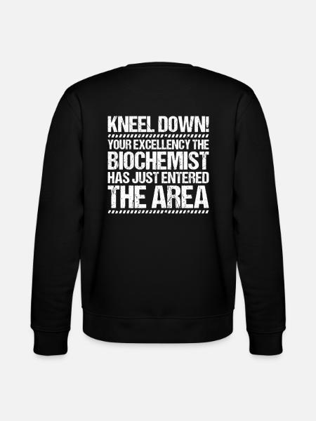 Biochemiker Biochemie Biochemistry Biochemist - Stanley/Stella CHANGER Unisex Organic Sweatshirt - black