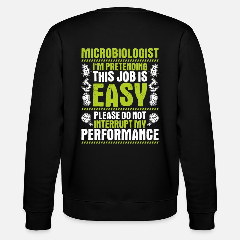 Microbiologie Microbiologiste Biologiste Biologiste - Sweat bio CHANGER Stanley/Stella Unisexe - noir