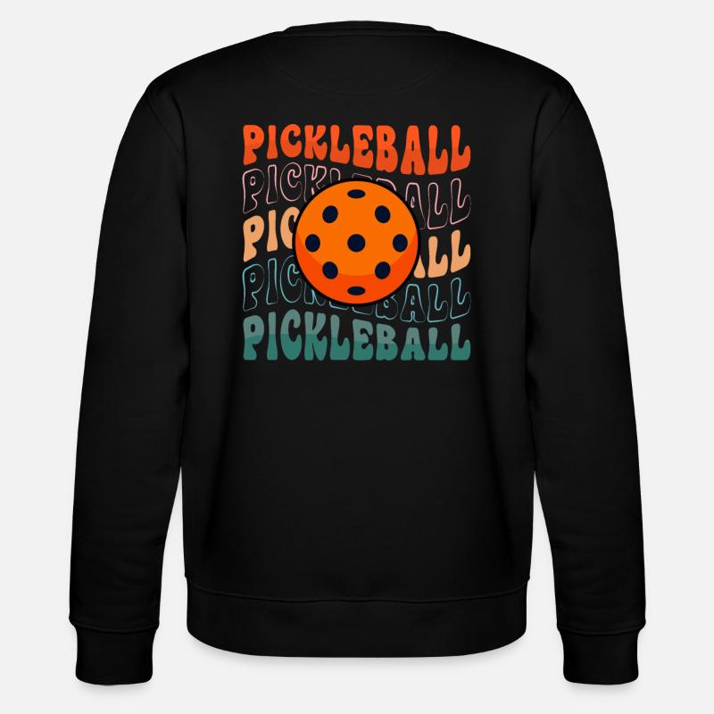 Pickleball Pickleball Pickleball - Stanley/Stella Unisex Bio-Sweatshirt CHANGER  - Schwarz