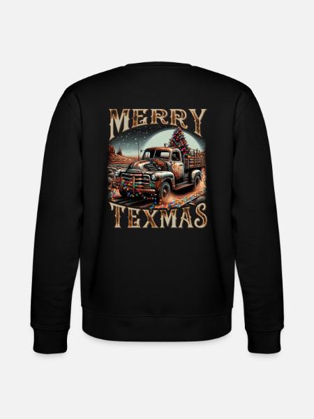 Merry Texmas – Camionnette - Sweat bio CHANGER Stanley/Stella Unisexe - noir