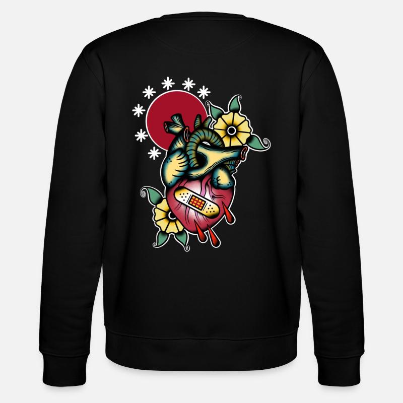 Nicht einmal schlecht - Stanley/Stella Unisex Bio-Sweatshirt CHANGER  - Schwarz