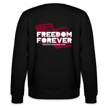 Forever Free - Stanley/Stella CHANGER Unisex Organic Sweatshirt - black - Back - Marisol (170cm)