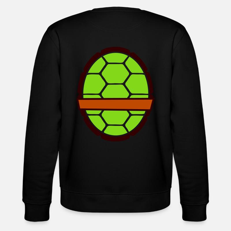 Schildkrötenpanzer - Stanley/Stella Unisex Bio-Sweatshirt CHANGER  - Schwarz