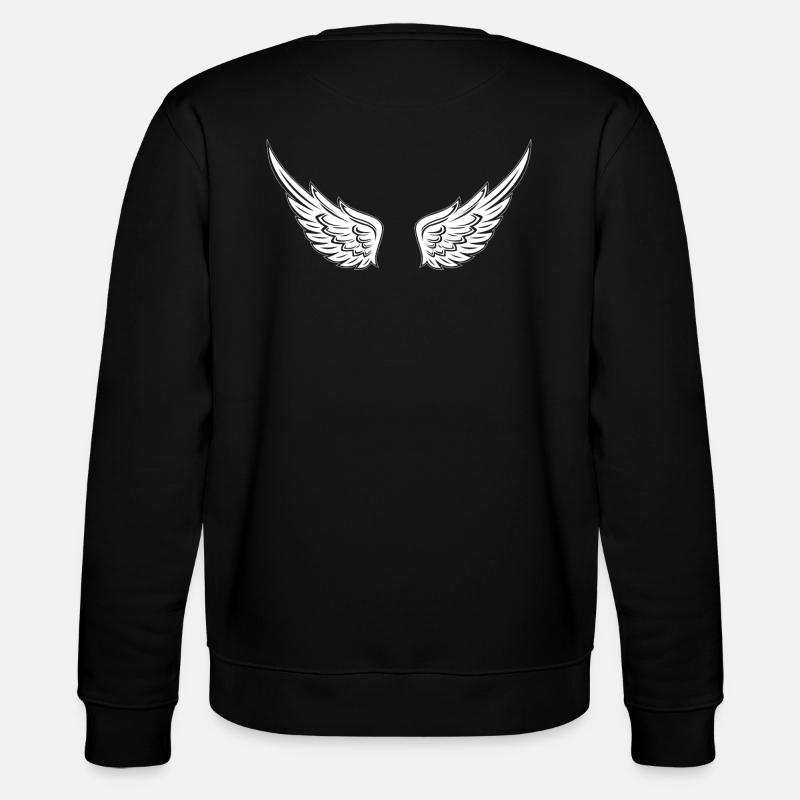 ailes d'anges - Sweat bio CHANGER Stanley/Stella Unisexe - noir