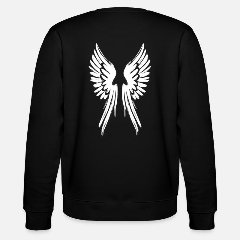 Ailes d’ange Ailes d’ange - Sweat bio CHANGER Stanley/Stella Unisexe - noir