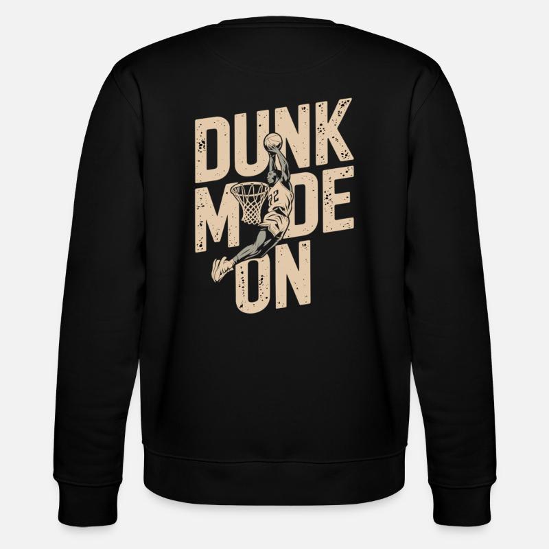 Dunk Mode Enabled - Stanley/Stella CHANGER Unisex Organic Sweatshirt - black