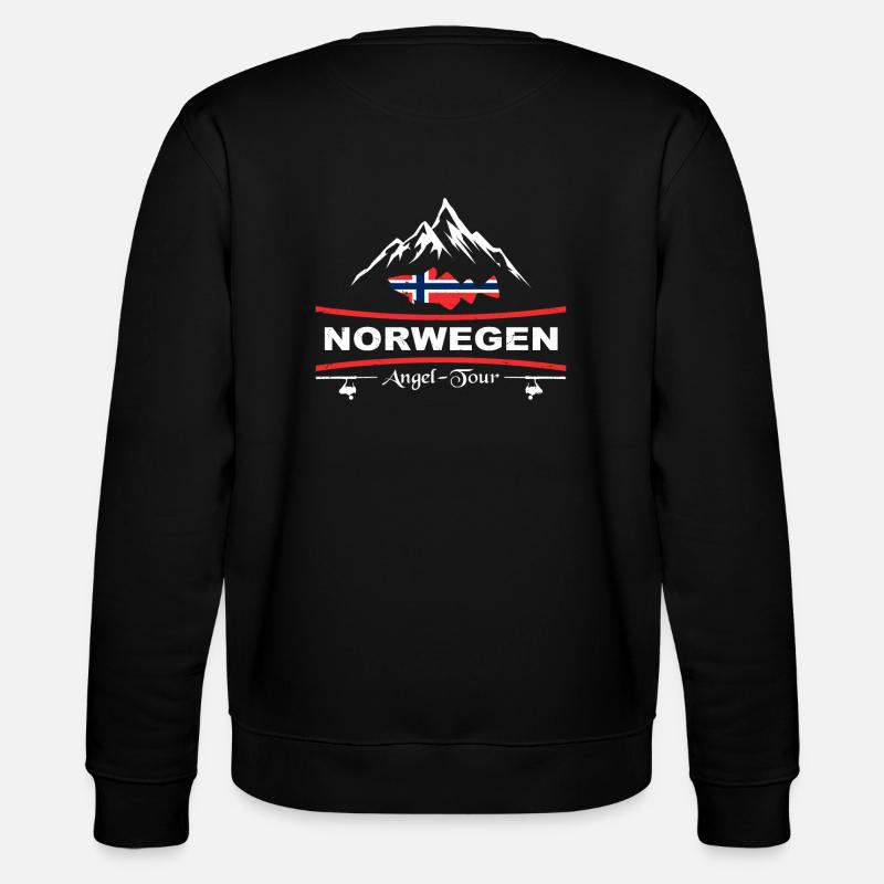 Pêche en Norvège - Sweat bio CHANGER Stanley/Stella Unisexe - noir