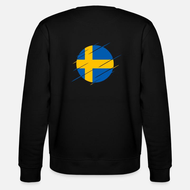 Schweden - Stanley/Stella Unisex Bio-Sweatshirt CHANGER  - Schwarz