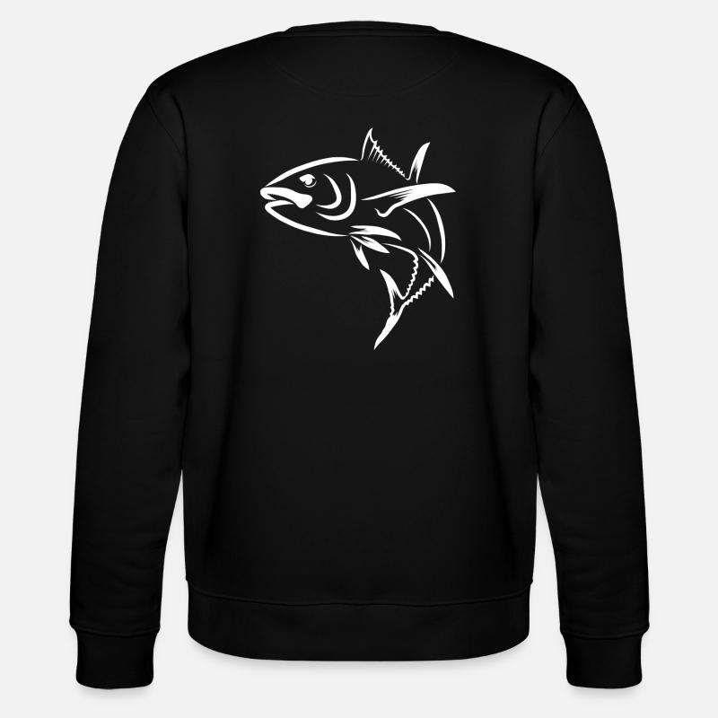 Thunfisch - Stanley/Stella Unisex Bio-Sweatshirt CHANGER - Schwarz