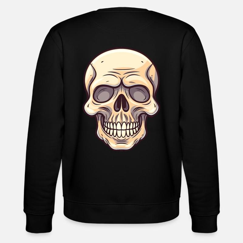 Crâne - Sweat bio CHANGER Stanley/Stella Unisexe - noir