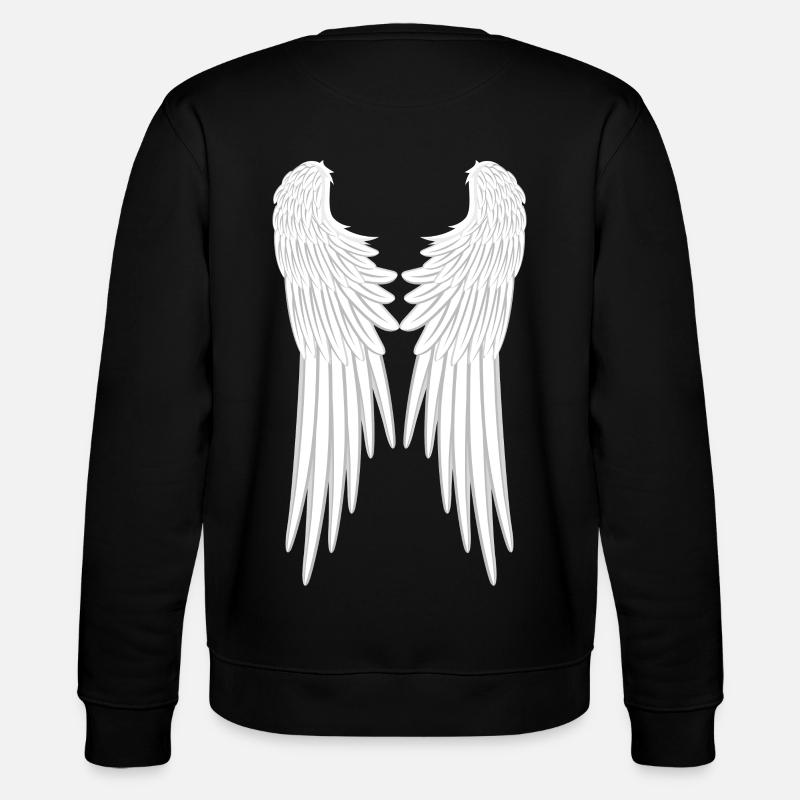 Ailes d'anges - Sweat bio CHANGER Stanley/Stella Unisexe - noir