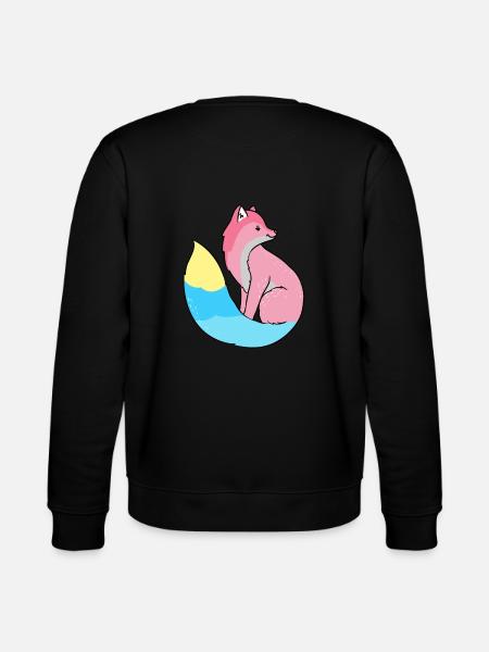 Genderflux Fuchs Genderflux Pride - Stanley/Stella CHANGER Unisex Organic Sweatshirt - black