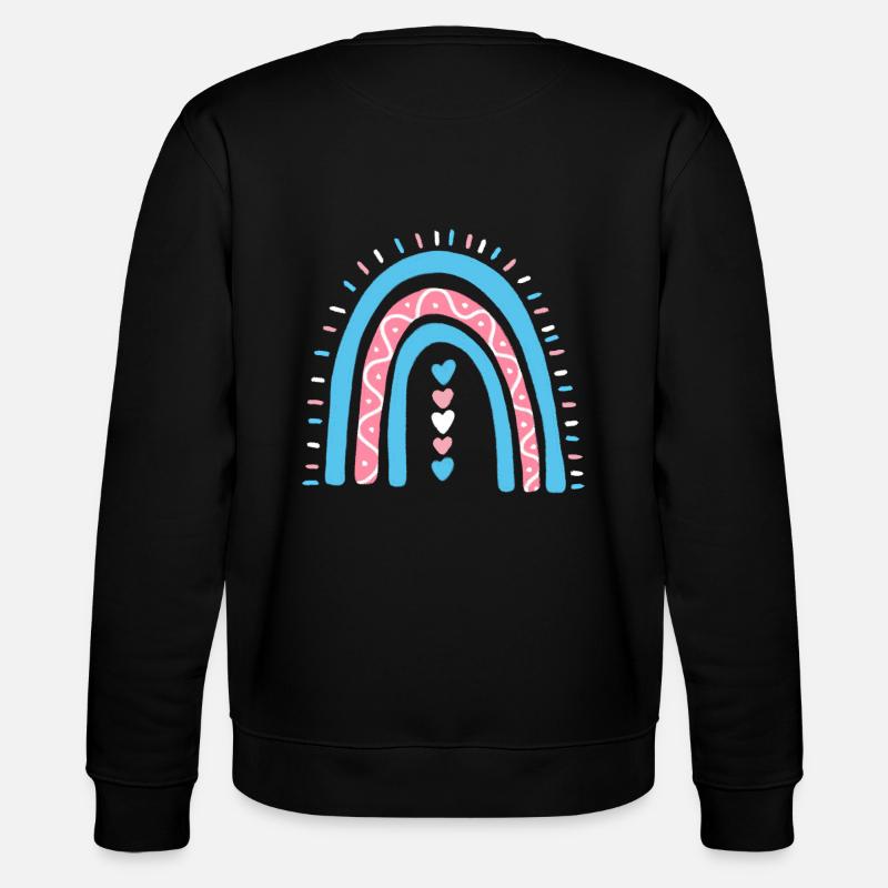 Transgenre Boho Rainbow Trans Pride - Sweat bio CHANGER Stanley/Stella Unisexe - noir