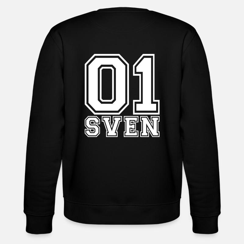 Sven - Nom - Sweat bio CHANGER Stanley/Stella Unisexe - noir