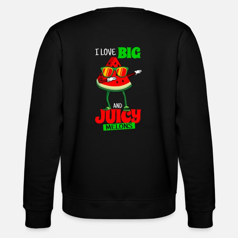 Pastèque - Sweat bio CHANGER Stanley/Stella Unisexe - noir