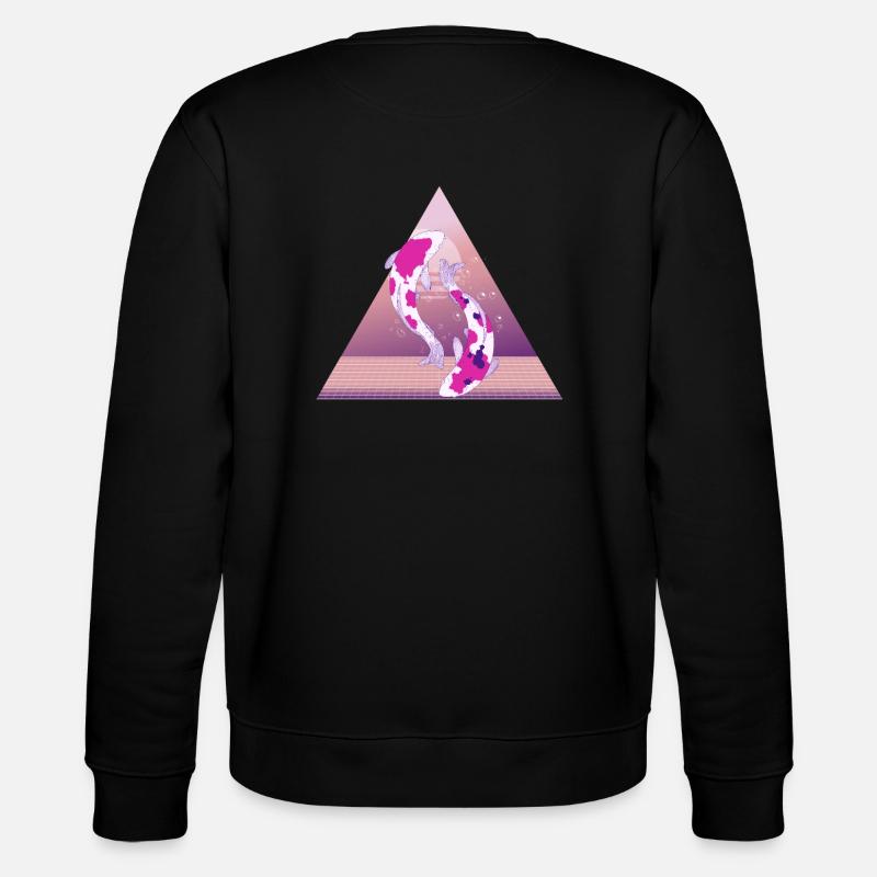 koi - Stanley/Stella Unisex Bio-Sweatshirt CHANGER  - Schwarz