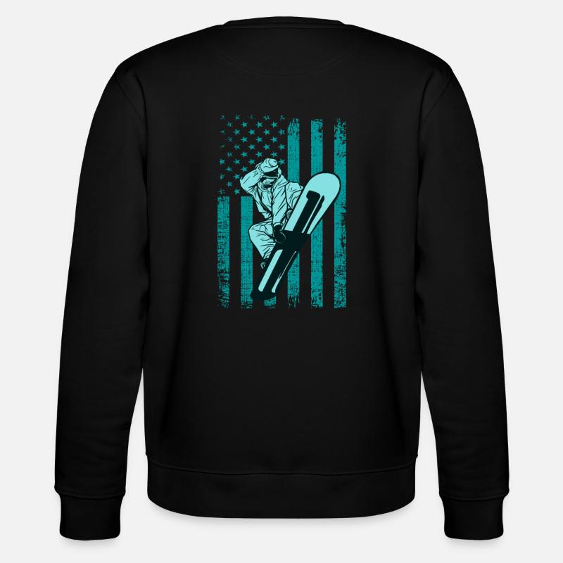 Snowbaord - Sweat bio CHANGER Stanley/Stella Unisexe - noir