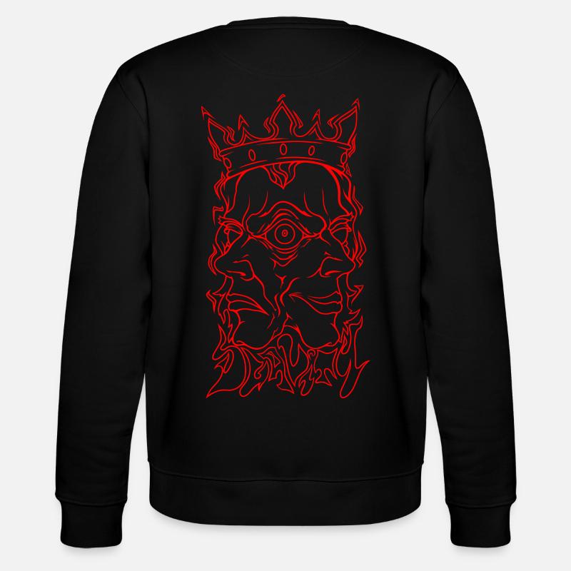 Dualität - Stanley/Stella Unisex Bio-Sweatshirt CHANGER  - Schwarz