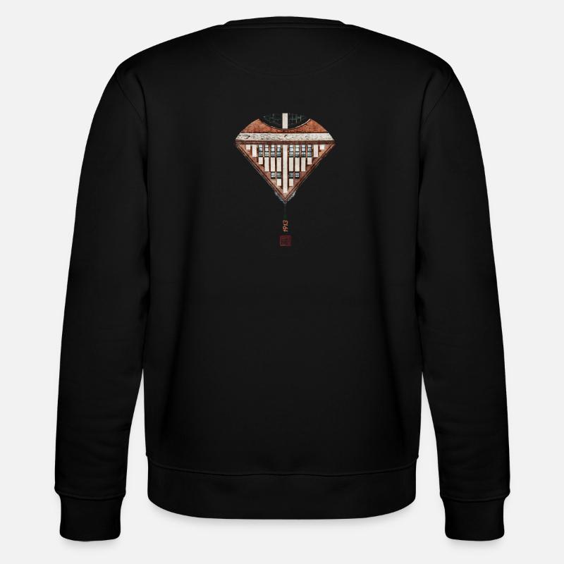 Germany_Hanover_Architecture_Ink Tower - Stanley/Stella CHANGER Unisex Organic Sweatshirt - black