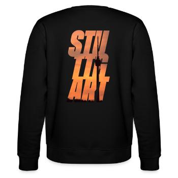 Stuttgart - Stanley/Stella Unisex Bio-Sweatshirt CHANGER  - Schwarz - Hinten - Marisol (170cm)