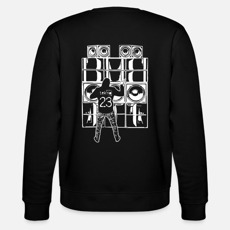 TEKNO 23 SOUNDSYSTEM - 2022 - Stanley/Stella Unisex Bio-Sweatshirt CHANGER - Schwarz