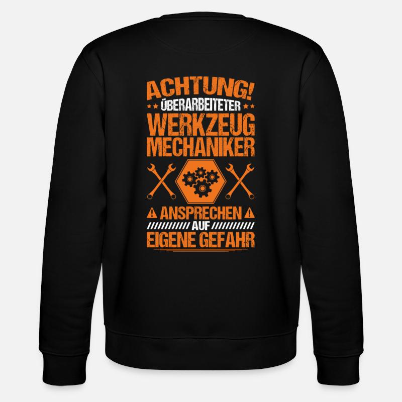 Mécanicien d’outillage cadeau - Sweat bio CHANGER Stanley/Stella Unisexe - noir