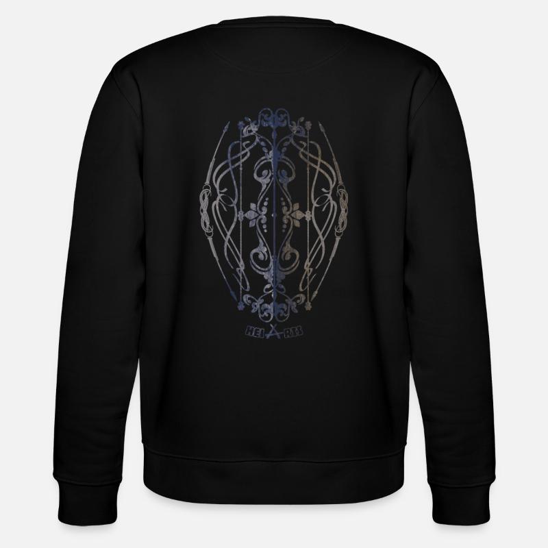 Abstract No. 72 - Stanley/Stella Unisex Bio-Sweatshirt CHANGER  - Schwarz