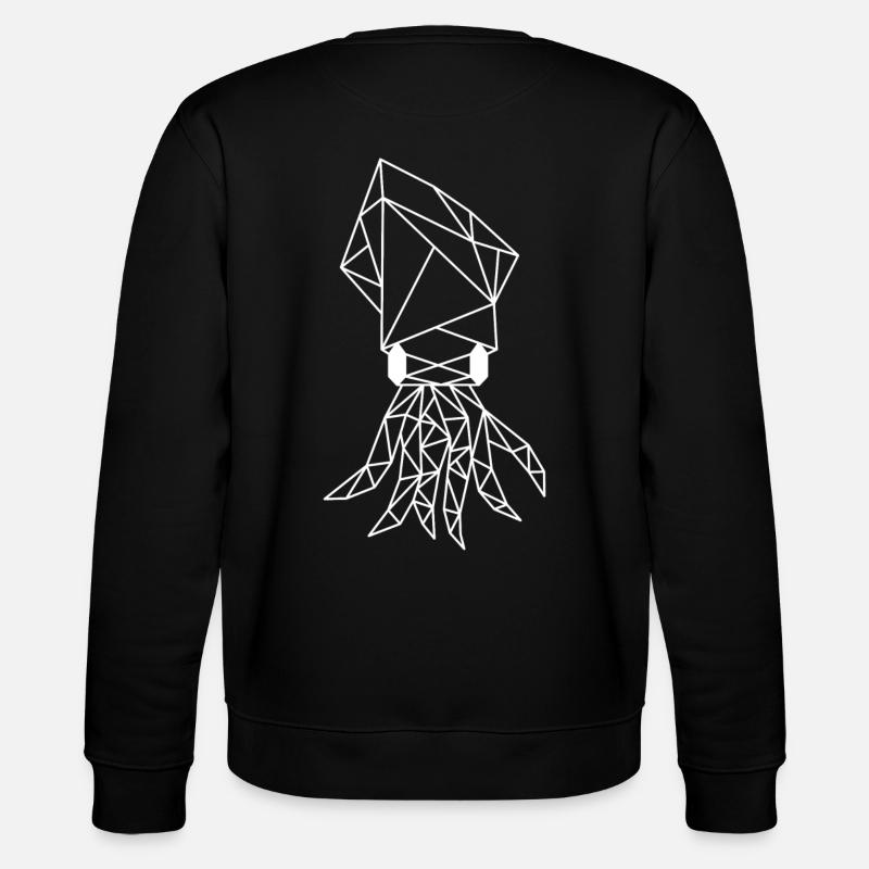Squid - Stanley/Stella Unisex Bio-Sweatshirt CHANGER  - Schwarz