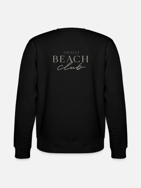 Amalfi Beach Club Logo - Stanley/Stella CHANGER Unisex Organic Sweatshirt - black