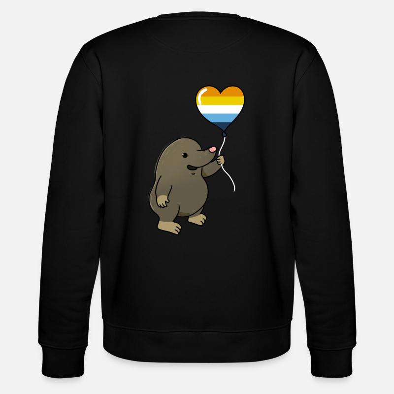 Mole Heart Balloon Aroace Pride - Sweat bio CHANGER Stanley/Stella Unisexe - noir