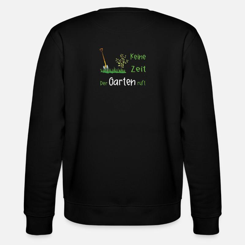 Garten Gärtner Gartenarbeit Geschenk - Stanley/Stella Unisex Bio-Sweatshirt CHANGER  - Schwarz