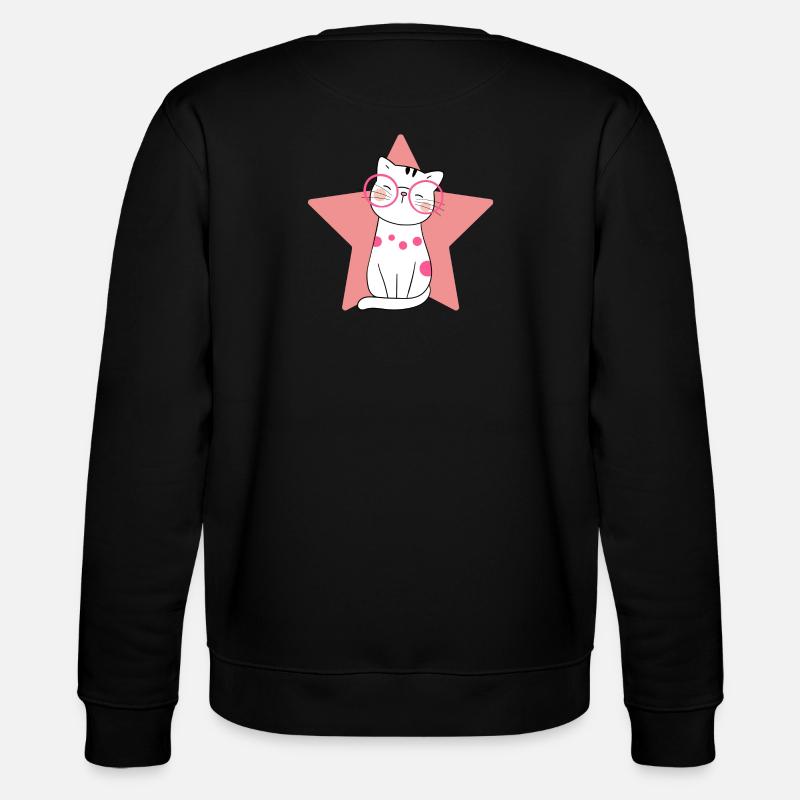 chat, chat mignon, chat domestique - Sweat bio CHANGER Stanley/Stella Unisexe - noir